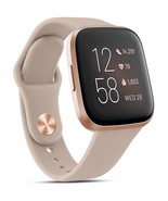 Silicone Bands Compatible With Fitbit Versa 2 Bands For Women Men, Soft ... - $12.99