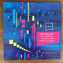 New Mexico All-State Orchestra &amp; String Orchestra 1965 - £31.54 GBP