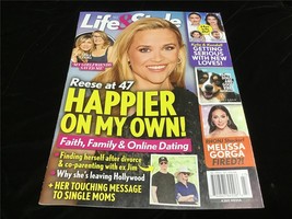 Life &amp; Style Magazine July 3, 2023 Reese at 47, Happier on my Own! Melissa Gorga - £7.19 GBP