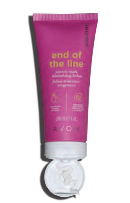 Primary image for New Sealed Avon NAKEDPROOF End of the Line Stretch Mark Minimizing Lotion