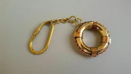 Vintage Marine Nautical Brass Swimming Tube Key Chain Gift Item .. - £8.90 GBP