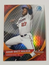 Adam Brett Walker Minnesota Twins 2016 Bowman Chrome Arizona Fall League Card - $0.98