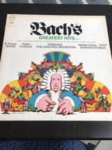 Bach&#39;s Greatest Hits Conducted By Biggs, Casals, Ormandy, Carlos / Ms 7501 - Vg+ - £19.53 GBP