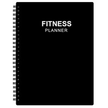 Fitness Journal For Women &amp; Men - A5 Workout Journal/Planner To Track Weight Los - £12.82 GBP