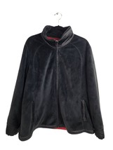 Kristen Blake Women&#39;s Black 2XL Polyester Fleece Basic Jacket - £8.67 GBP