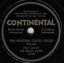 The Six Rascals/ Polka Kings 78 Rolly Polly Polka / Western Choo Choo Po... - £5.43 GBP