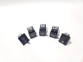 Set Of 5 Switches AC Mirror OEM 1986 SAAB 900 90 Day Warranty! Fast Shipping ... - £91.16 GBP