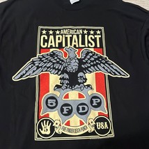 Five Finger Death Punch Concert Tour Tee Shirt American Capitalist 2011 XL - $27.72