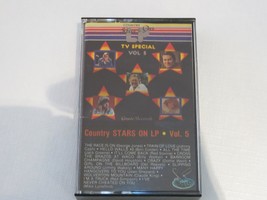 Country Stars on LP Vol.5 TV Special Guslo Records RARE Cassette Tape - $41.23