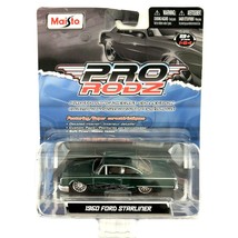 Maisto Pro RodZ 1960 60 Ford Starliner Car Metallic Green Die Cast 1/64 ... - $29.02