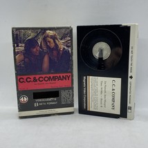 Beta Betamax Tape Video Movie C.C. and Company 1970 Joe Namath Ann Margret RARE - £58.83 GBP