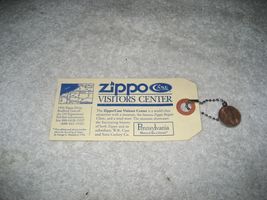 ZIPPO VISITOR CENTER ENCASED PENNY KEY CHAIN - $10.88