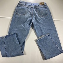 Wrangler Jeans Mens 36 x 32 Blue Pants Cowboy Western Denim Casual Comfort B4 - £20.55 GBP