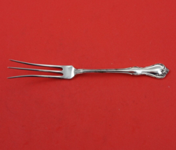 Rose Cascade by Reed and Barton Sterling Silver Lemon Fork 5&quot; Serving Heirloom - £30.15 GBP