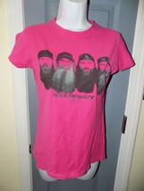 Duck Dynasty Hot Pink Short Sleeve Tee Size S Women&#39;s - £9.31 GBP