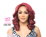 IT&#39;S A WIG SWISS LACE FRONT WIG JODI IRON FRIENDLY CURLY WAVY LACE FRONT... - $36.99