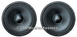 Pair 8 inch Home Stereo Sound Studio WOOFER Subwoofer Speaker Bass Drive... - £50.30 GBP