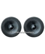 Pair 8 inch Home Stereo Sound Studio WOOFER Subwoofer Speaker Bass Drive... - £50.13 GBP