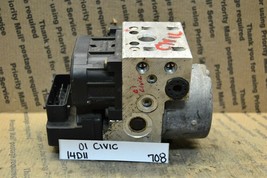 2001 Honda Civic ABS Pump Control OEM 11000041270 Module 708-14D11 - £4.69 GBP