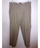 DOCKERS D3 MEN'S TAN KHAKI PANTS 36x32.75-COTTON/POLYESTER-WORN ONCE - $11.29