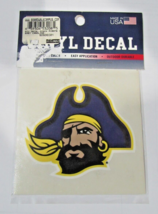NCAA ECU East Carolina Logo Vinyl Decal 4&quot; by 4&quot; by SAS Design - £8.62 GBP
