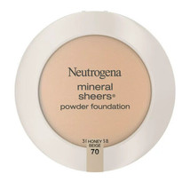Neutrogena Mineral Sheers Powder Foundation, Honey Beige 70,.34 oz.. - £23.73 GBP