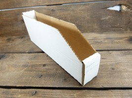 Used Cardboard Open-Top Parts Storage Boxes (Qty 12 + 1) 2 in x 12 in x 4 1/2 in - £14.47 GBP