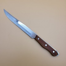 Maxam Slicing Carving  Knife 8 inch Blade Wood Handle 3 Rivets Japan - $14.89 CAD