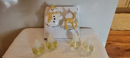 6 PC Air Wick Essential Oils CHRISTMAS SNOWMAN &amp; REINDEER Two Scents Two... - £19.97 GBP