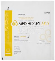 Derma Sciences 31722 Medihoney Dressing Hydrogel Colloidal Sheet, Adhesi... - $2,732.90 MXN