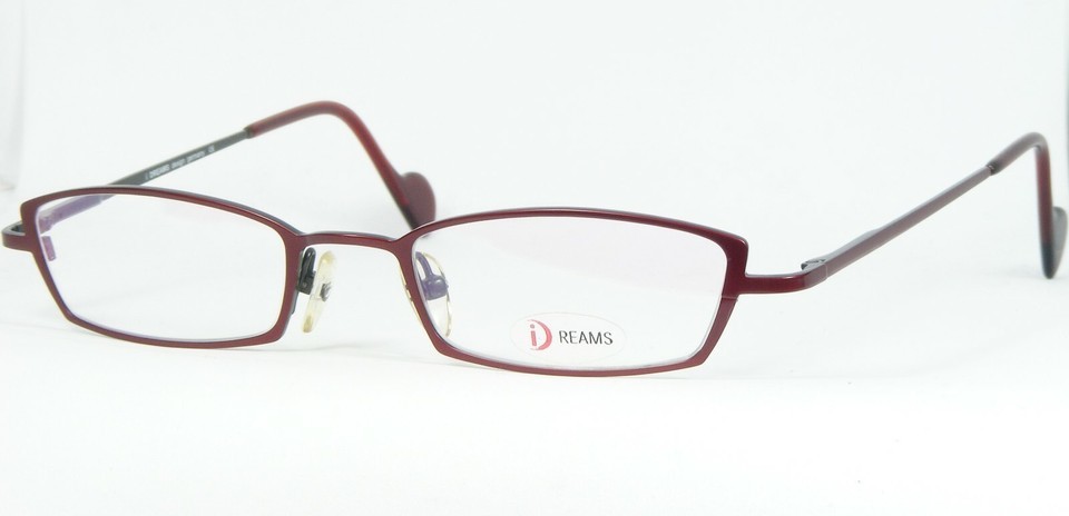 i DREAMS mod. 8016 col. 20 RED WINE EYEGLASSES GLASSES METAL FRAME 47-21... - $32.67