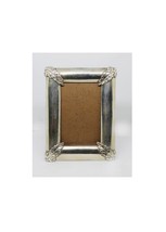 Pure Silver Photo Picture Frame Free Engraving, Personalized,12cm x 9cm, Wedding - £393.29 GBP