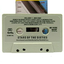 Stars of The Sixties Various Artists BASF Chrome CrO2 Cassette 1986 - £4.71 GBP