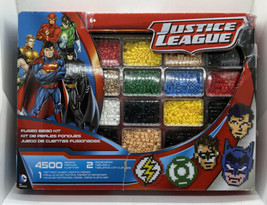 DC Comics Perler Fused Bead Kit Justice League 4500 pc Activity Craft BOX DAMAGE - £10.24 GBP