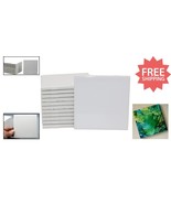 Creative 12-Pack of Water-Repellent White Ceramic Craft Tiles - No Firin... - $536.17 MXN