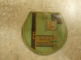 Vintage-BONITA NEEDLES PAPER CASE NUMBERED 10382 L@@K! - $5.09