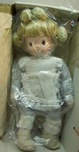 Precious Moments DOLL &quot;TELL ME THE STORY OF JESUS&quot; 14&quot; Plush DOLL NEW BO... - $24.74
