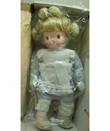 Precious Moments DOLL &quot;TELL ME THE STORY OF JESUS&quot; 14&quot; Plush DOLL NEW BO... - $33.83 CAD