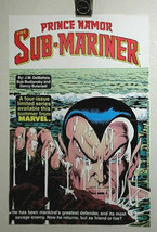 1984 Namor Submariner Marvel Comic poster:Sub-Mariner/Avengers/Invaders/Defender - £18.85 GBP