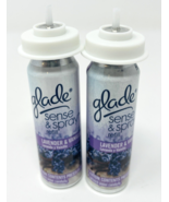 Lot 2 Glade Sense and Spray Automatic Air Freshener Refill Lavender Vanilla - $655.48 MXN