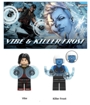 Vibe and Killer Frost Flash 2pc set comic superheroes minifigures  - $15.99