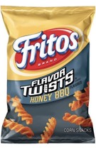 Fritos Corn Chips - Twists Honey BBQ | 2 Oz. - 8 Pack - £13.22 GBP