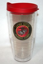 Tervis United States Marine Corps Cold Hot Travel Cup 24 oz Plastic USA Made - $13.85