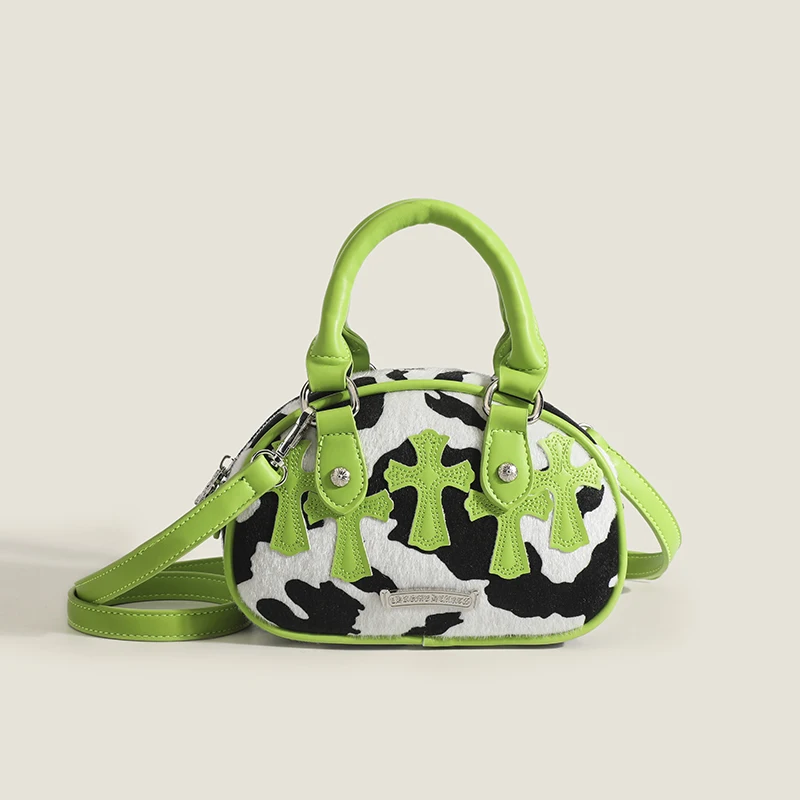Fashion Mini Messenger Bag Women   Designer Handbag 2024 New In Milk Cotton Mate - $104.66