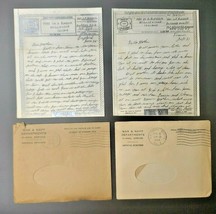 1944 War Navy Department V Mail Letters Navy Sgt Parents Willisville IL ... - £19.53 GBP