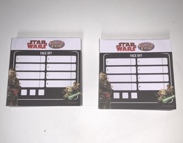 Star Wars Family Feud Board Game 2017 Face Off Pads - £10.75 GBP