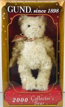 Gund 2000 Collectors Bear &quot;GUNDY&quot; Limited Edition Mohair-style Bear Cub 9&quot; - £11.72 GBP