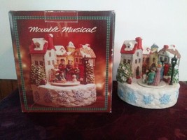 Vintage 1993 Dayton Hudson Movable Christmas Musical - £15.77 GBP