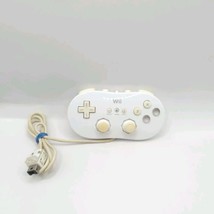 Official Nintendo Wii White Classic Controller OEM RVL-005 - Tested &amp; Working! - £11.41 GBP