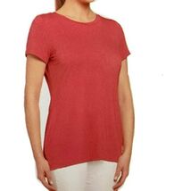 *Joan Voss New York Women's Short Sleeve Long T-Shirt - large - $11.88